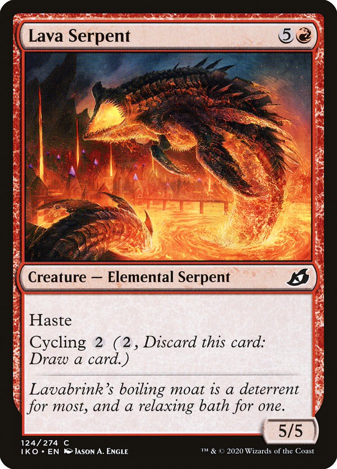 Lava Serpent [Ikoria: Lair of Behemoths] | Tabernacle Games