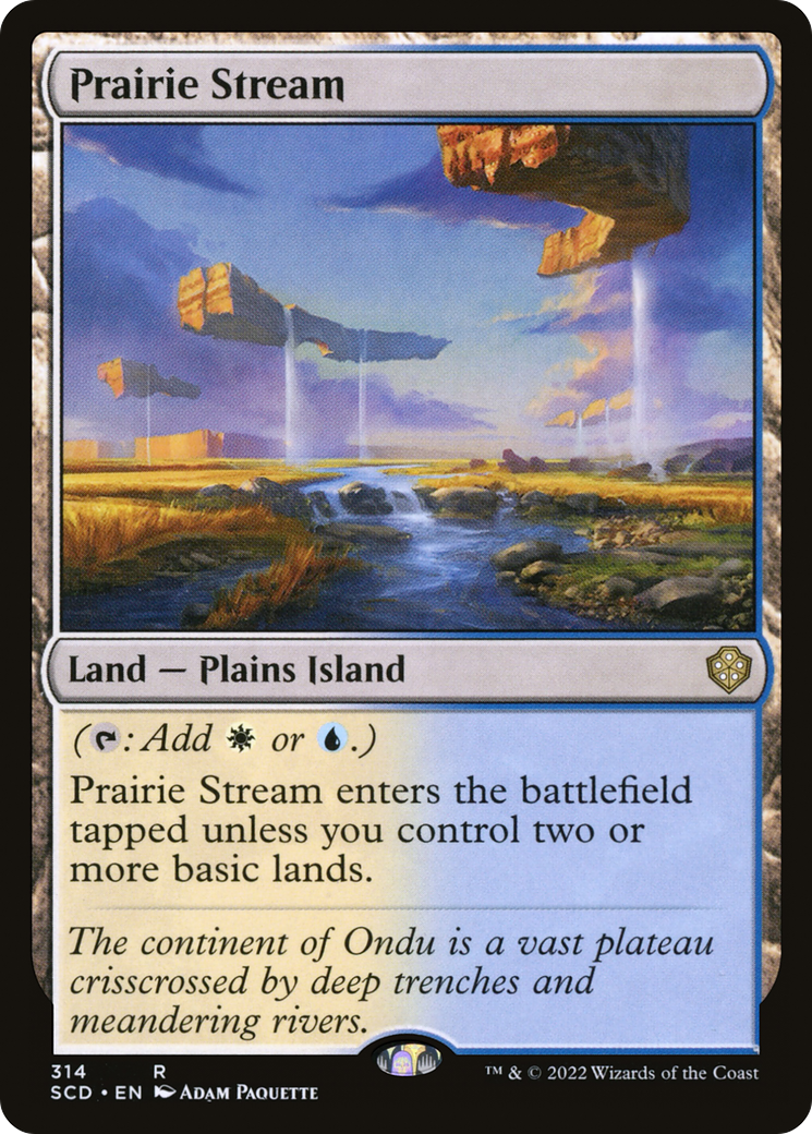 Prairie Stream [Starter Commander Decks] | Tabernacle Games