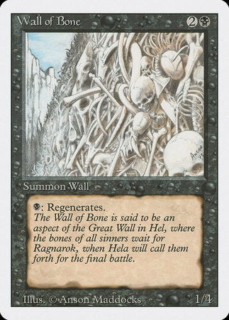 Wall of Bone [Revised Edition] | Tabernacle Games