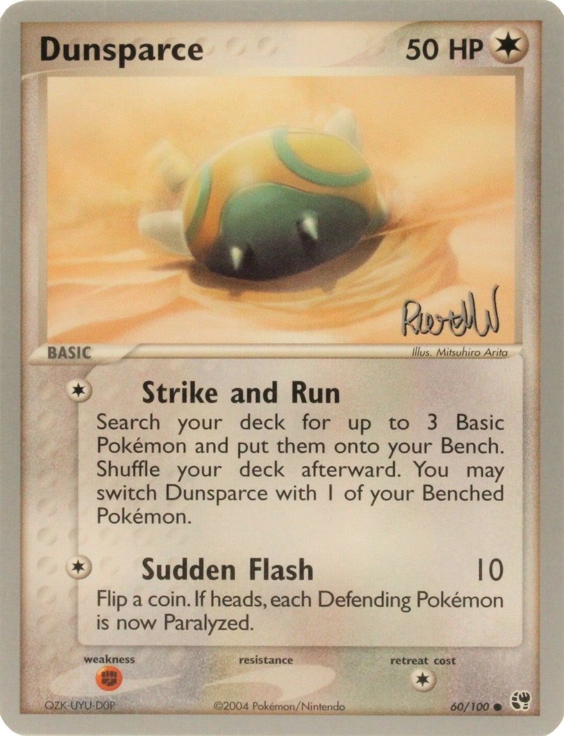 Dunsparce (60/100) (Rocky Beach - Reed Weichler) [World Championships 2004] | Tabernacle Games