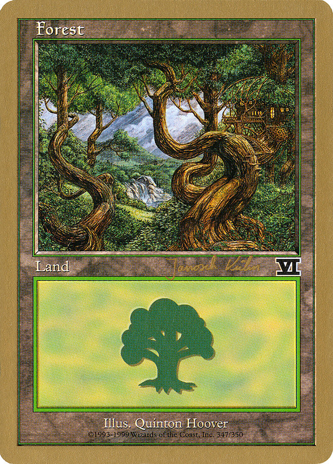 Forest (jk347) (Janosch Kuhn) [World Championship Decks 2000] | Tabernacle Games