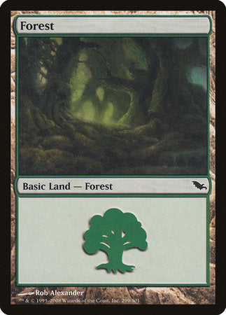 Forest (299) [Shadowmoor] | Tabernacle Games