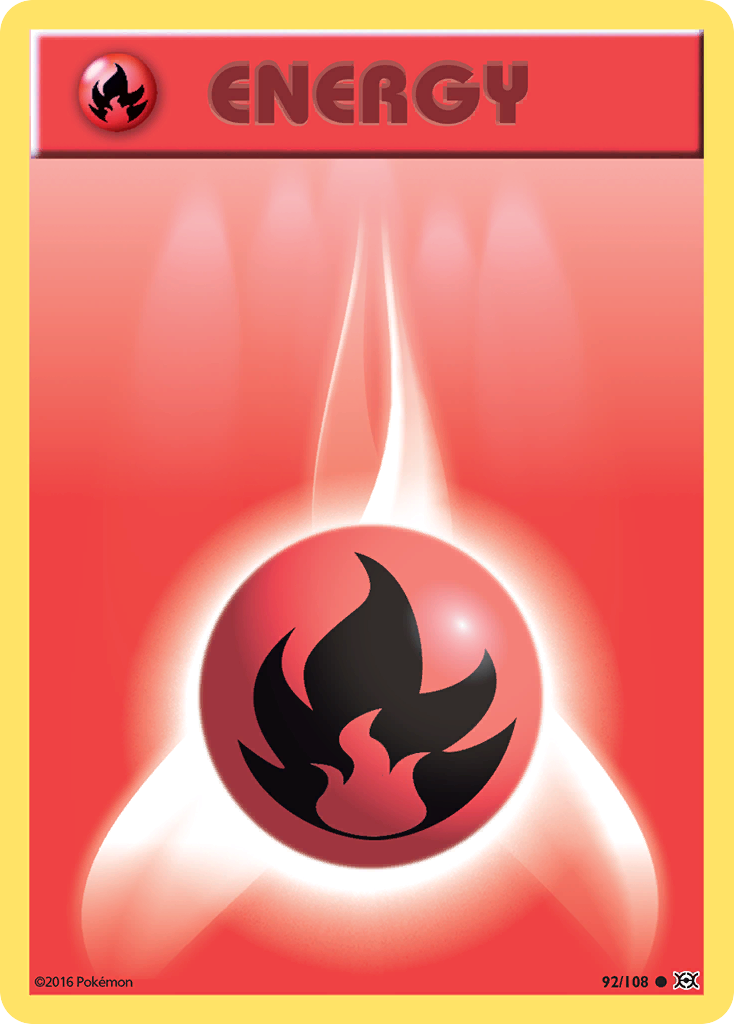 Fire Energy (92/108) [XY: Evolutions] | Tabernacle Games