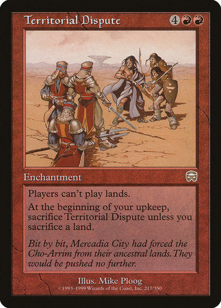 Territorial Dispute [Mercadian Masques] | Tabernacle Games