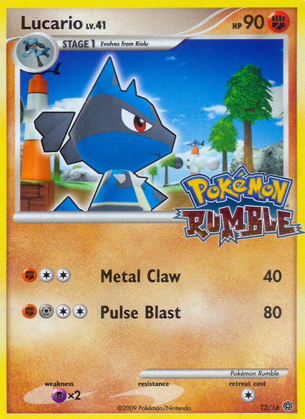 Lucario (12/16) [Pokémon Rumble] | Tabernacle Games