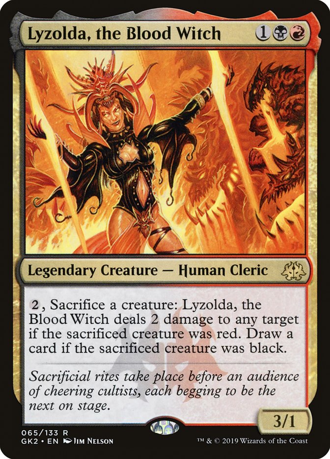 Lyzolda, the Blood Witch [Ravnica Allegiance Guild Kit] | Tabernacle Games