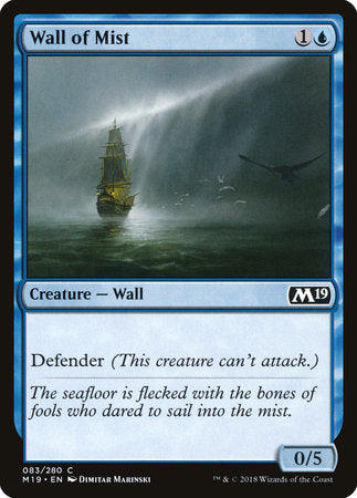 Wall of Mist [Core Set 2019] | Tabernacle Games