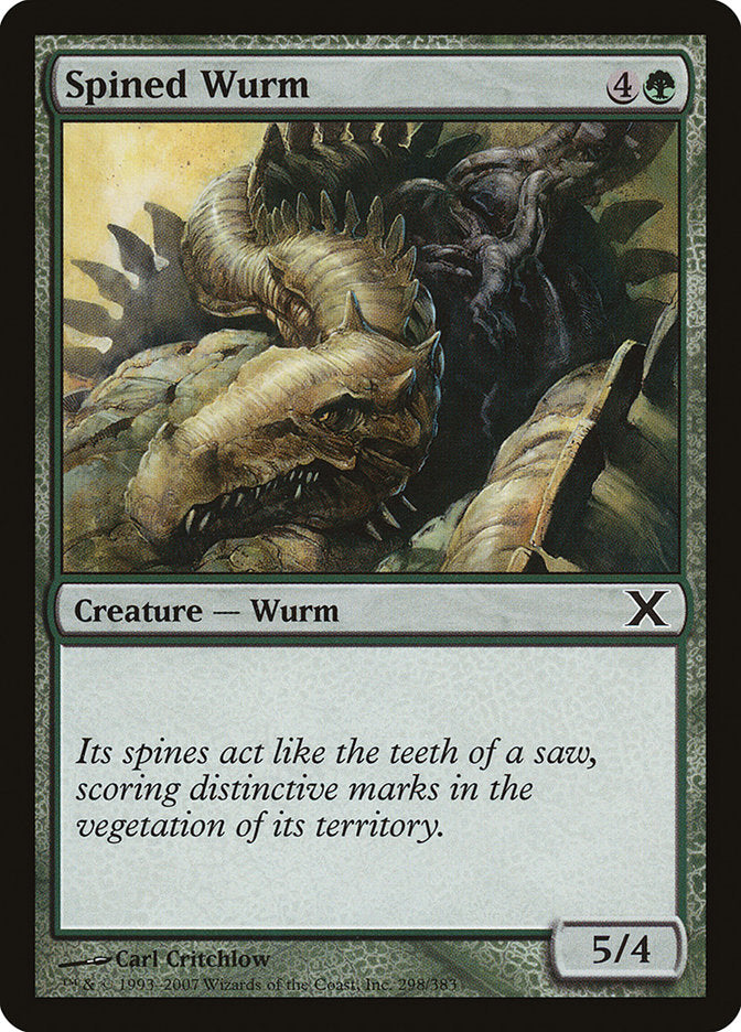 Spined Wurm [Tenth Edition] | Tabernacle Games