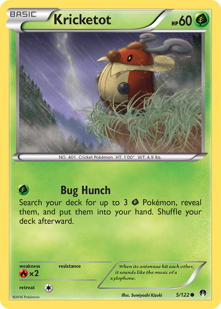 Kricketot (5/122) [XY: BREAKpoint] | Tabernacle Games