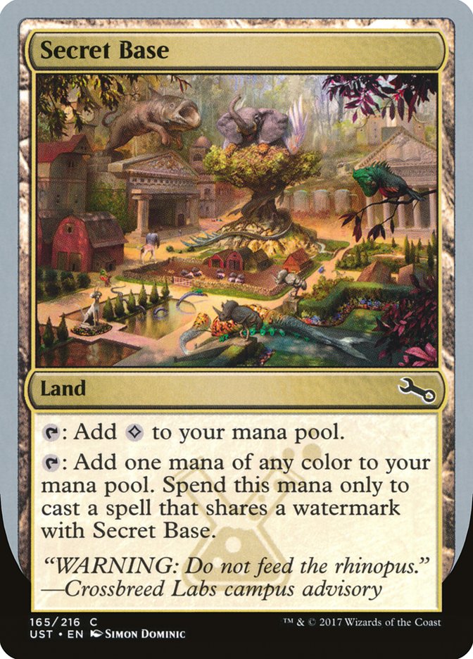 Secret Base (Artist: Simon Dominic) [Unstable] | Tabernacle Games