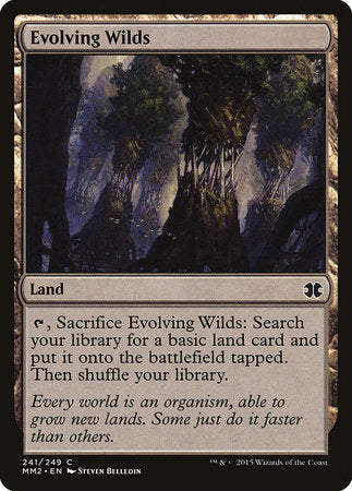 Evolving Wilds [Modern Masters 2015] | Tabernacle Games