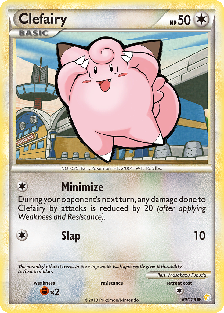 Clefairy (60/123) [HeartGold & SoulSilver: Base Set] | Tabernacle Games