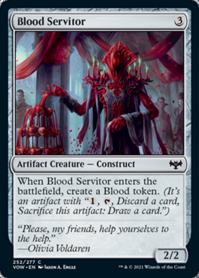 Blood Servitor [Innistrad: Crimson Vow] | Tabernacle Games