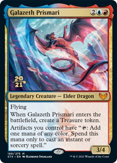 Galazeth Prismari [Strixhaven: School of Mages Prerelease Promos] | Tabernacle Games