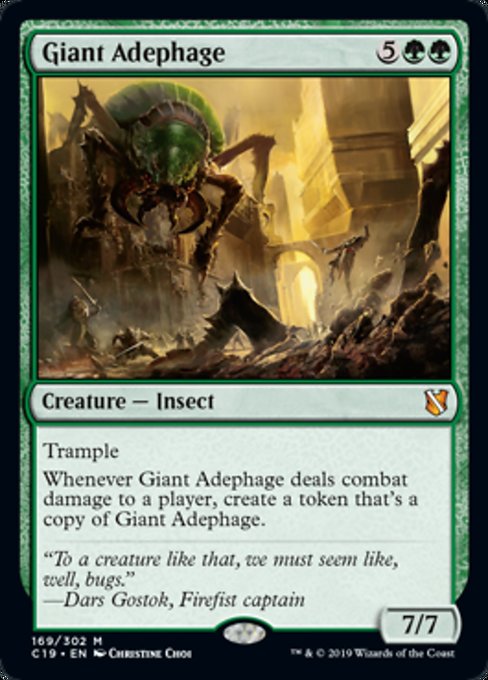 Giant Adephage [Commander 2019] | Tabernacle Games