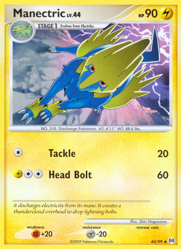 Manectric (44/99) [Platinum: Arceus] | Tabernacle Games