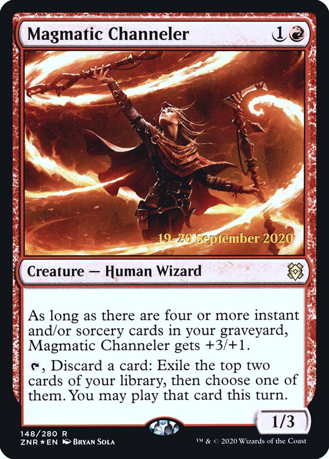 Magmatic Channeler  [Zendikar Rising Prerelease Promos] | Tabernacle Games