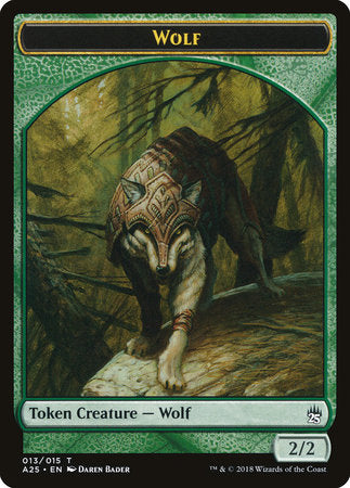 Wolf Token (013) [Masters 25 Tokens] | Tabernacle Games