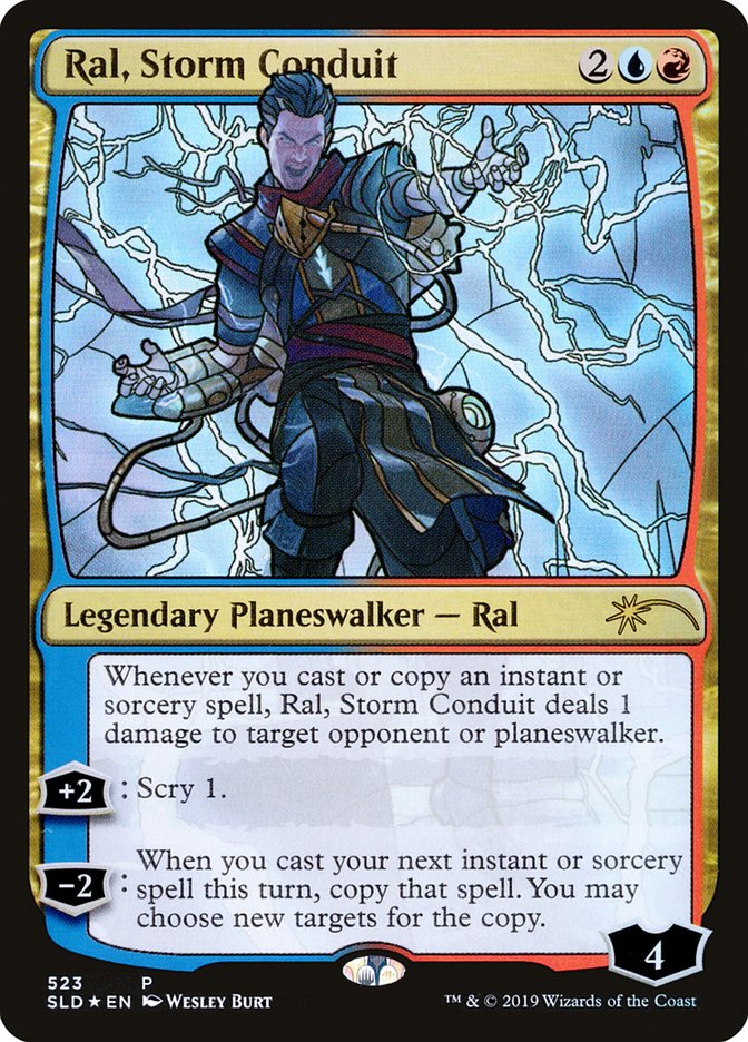 Ral, Storm Conduit (Stained Glass) [Secret Lair Drop Promos] | Tabernacle Games