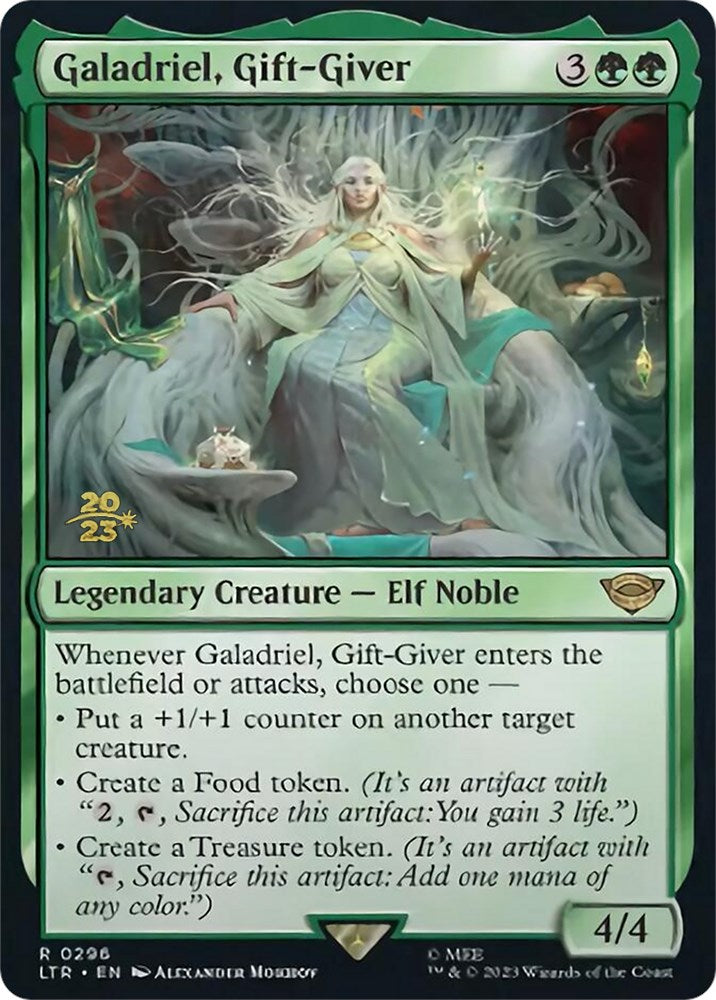 Galadriel, Gift-Giver [The Lord of the Rings: Tales of Middle-Earth Prerelease Promos] | Tabernacle Games