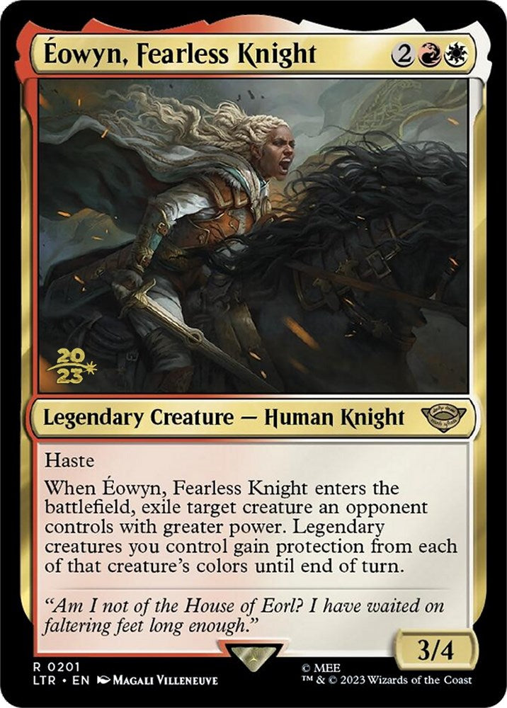 Eowyn, Fearless Knight [The Lord of the Rings: Tales of Middle-Earth Prerelease Promos] | Tabernacle Games