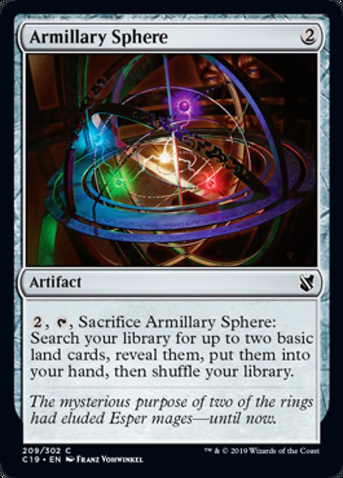 Armillary Sphere [Commander 2019] | Tabernacle Games