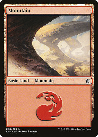 Mountain (263) [Khans of Tarkir] | Tabernacle Games