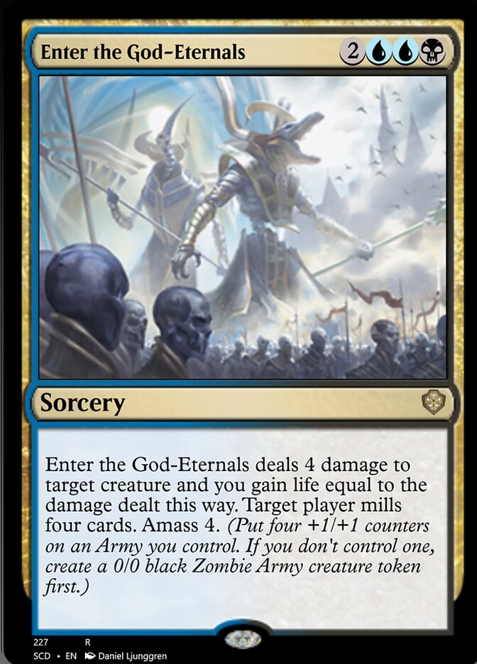 Enter the God-Eternals [Starter Commander Decks] | Tabernacle Games