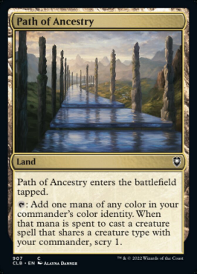 Path of Ancestry [Commander Legends: Battle for Baldur's Gate] | Tabernacle Games