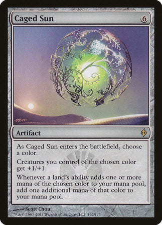 Caged Sun [New Phyrexia] | Tabernacle Games