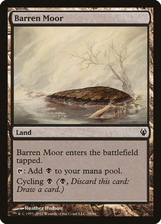 Barren Moor [Duel Decks: Izzet vs. Golgari] | Tabernacle Games