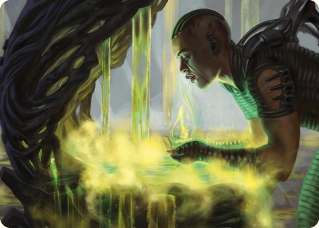Necrogen Communion Art Card [Phyrexia: All Will Be One Art Series] | Tabernacle Games