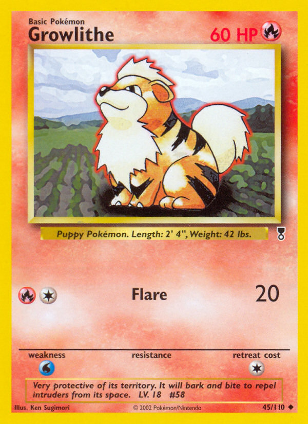 Growlithe (45/110) [Legendary Collection] | Tabernacle Games