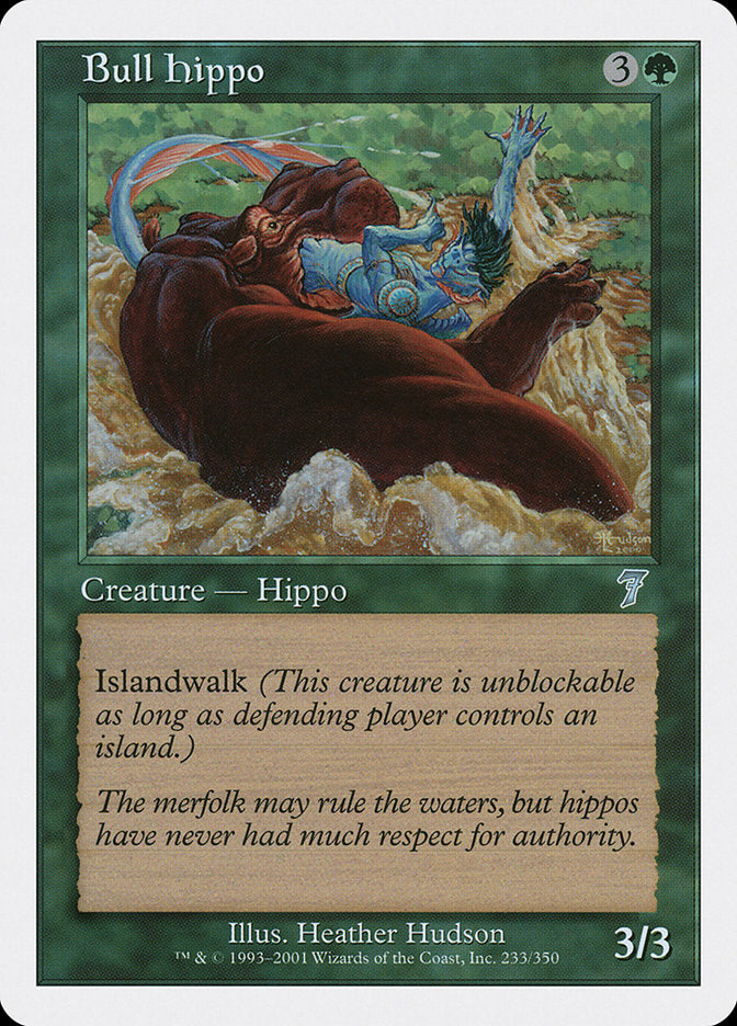 Bull Hippo [Seventh Edition] | Tabernacle Games