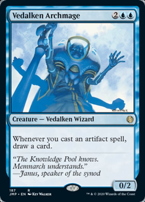 Vedalken Archmage [Jumpstart] | Tabernacle Games