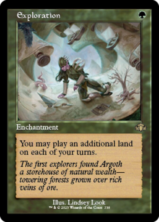 Exploration (Retro) [Dominaria Remastered] | Tabernacle Games