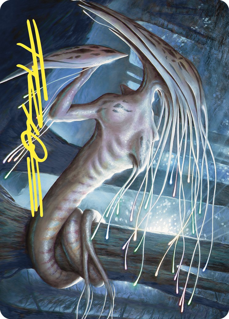 Manaweft Sliver Art Card (Gold-Stamped Signature) [Commander Masters Art Series] | Tabernacle Games