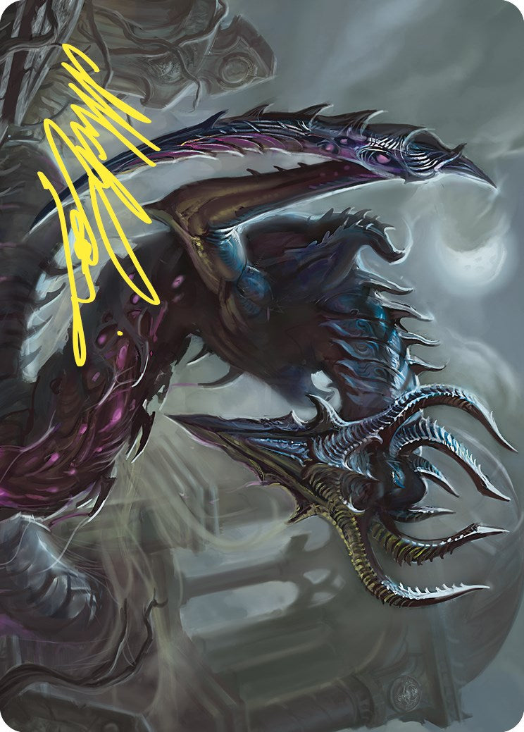 Crypt Sliver Art Card (Gold-Stamped Signature) [Commander Masters Art Series] | Tabernacle Games