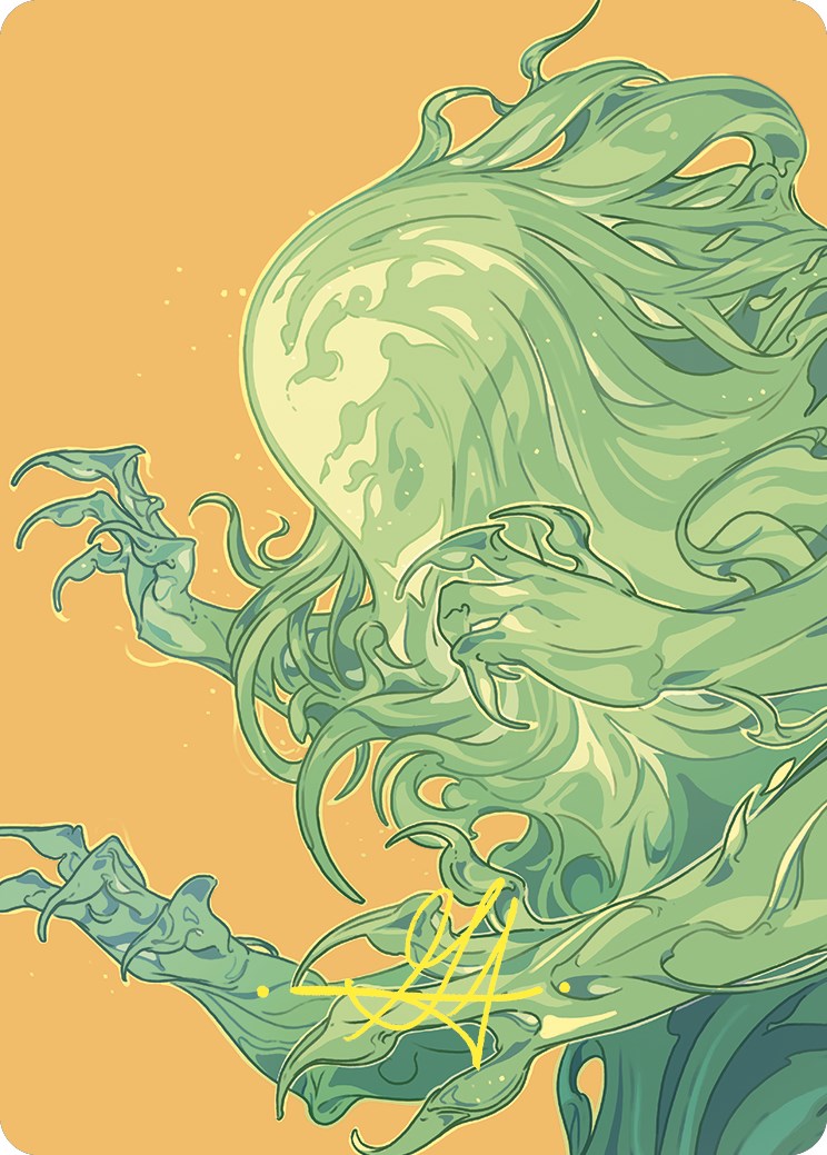 Omnath, Locus of Mana Art Card (Gold-Stamped Signature) [Commander Masters Art Series] | Tabernacle Games