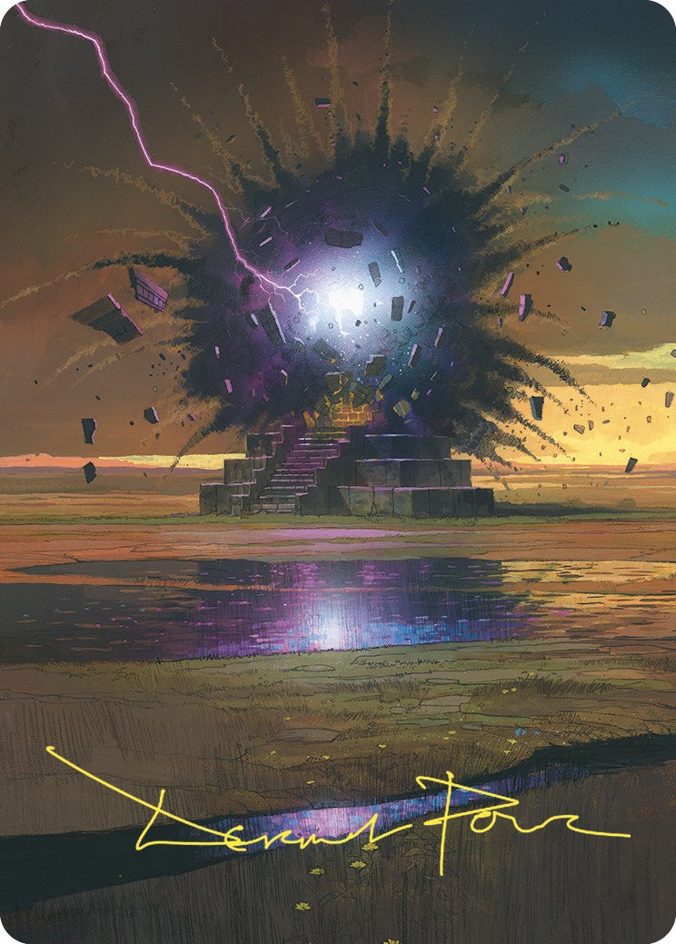 Return to Dust Art Card (Gold-Stamped Signature) [Commander Masters Art Series] | Tabernacle Games