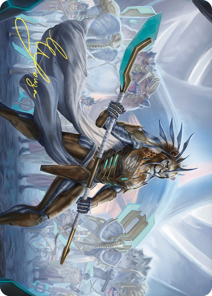 Kemba, Kha Regent Art Card (Gold-Stamped Signature) [Commander Masters Art Series] | Tabernacle Games