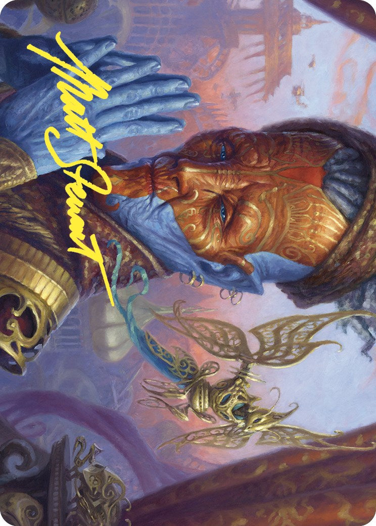 Padeem, Consul of Innovation Art Card (Gold-Stamped Signature) [Commander Masters Art Series] | Tabernacle Games