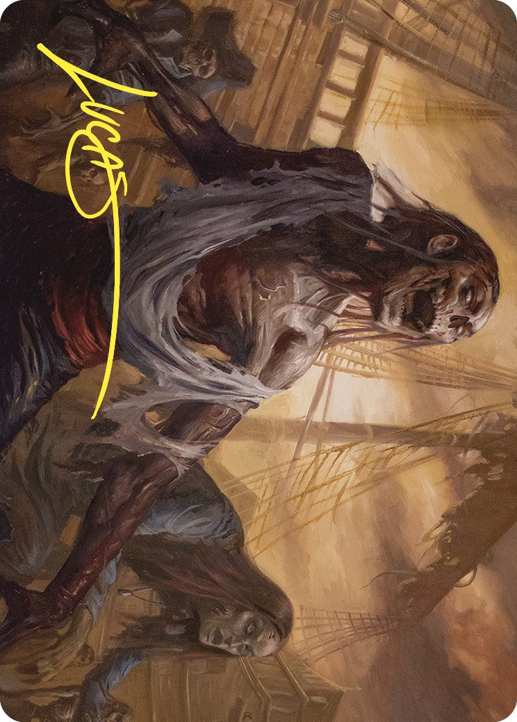 Rise from the Tides Art Card (Gold-Stamped Signature) [Commander Masters Art Series] | Tabernacle Games