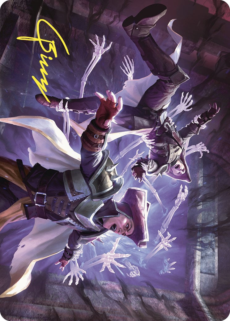 Grave Pact Art Card (Gold-Stamped Signature) [Commander Masters Art Series] | Tabernacle Games