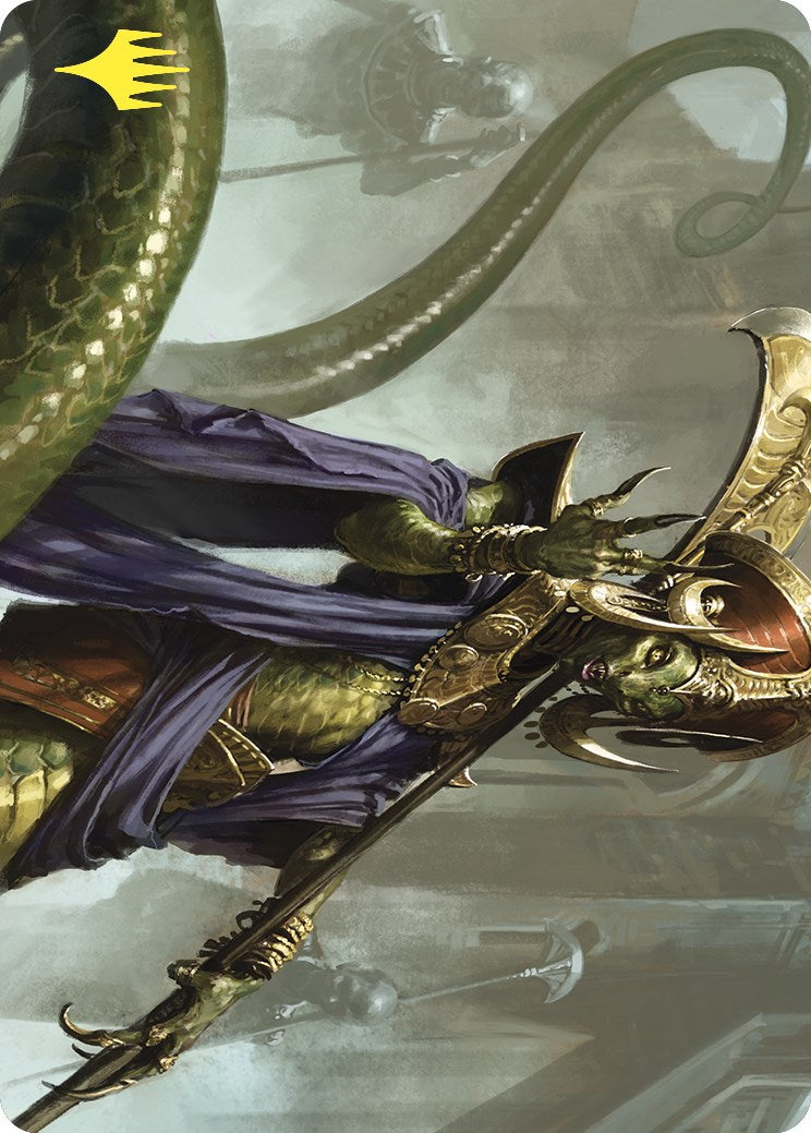 Sidisi, Brood Tyrant Art Card (Gold-Stamped) [Commander Masters Art Series] | Tabernacle Games