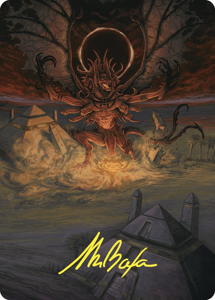 Dread Return Art Card (Gold-Stamped Signature) [Commander Masters Art Series] | Tabernacle Games
