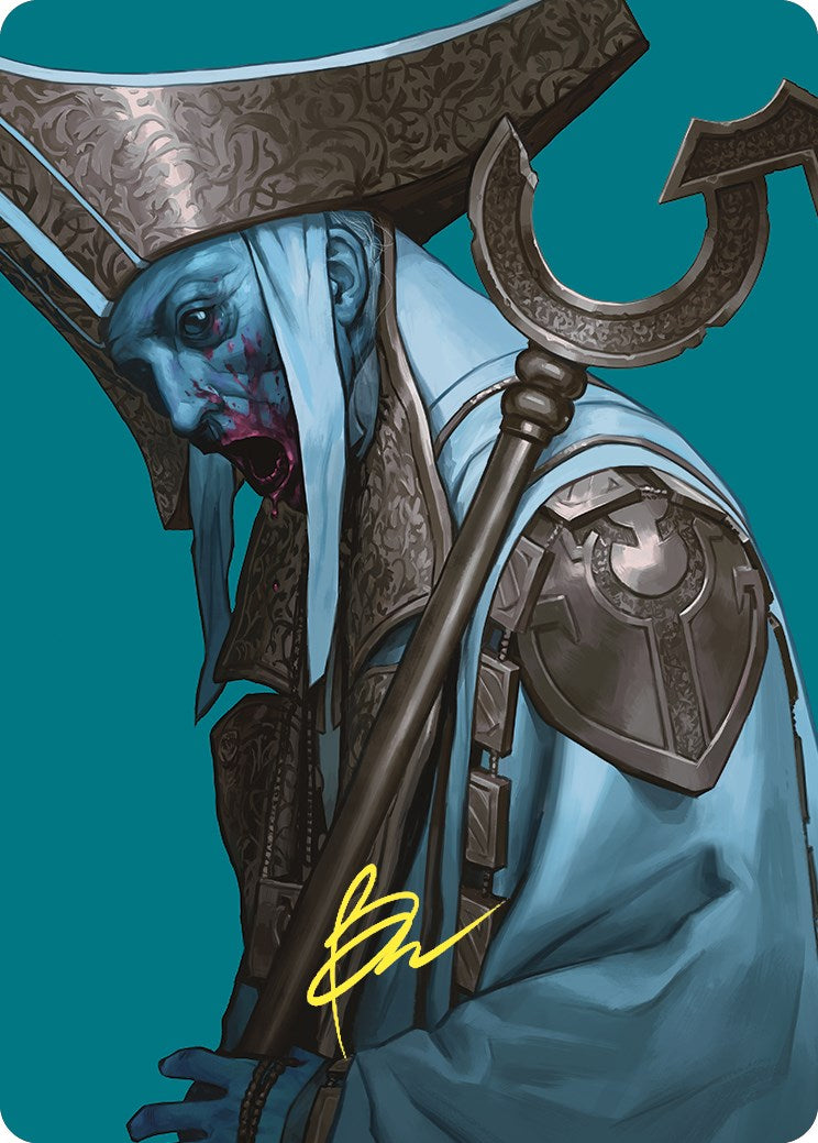 Mikaeus, the Unhallowed Art Card (Gold-Stamped Signature) [Commander Masters Art Series] | Tabernacle Games
