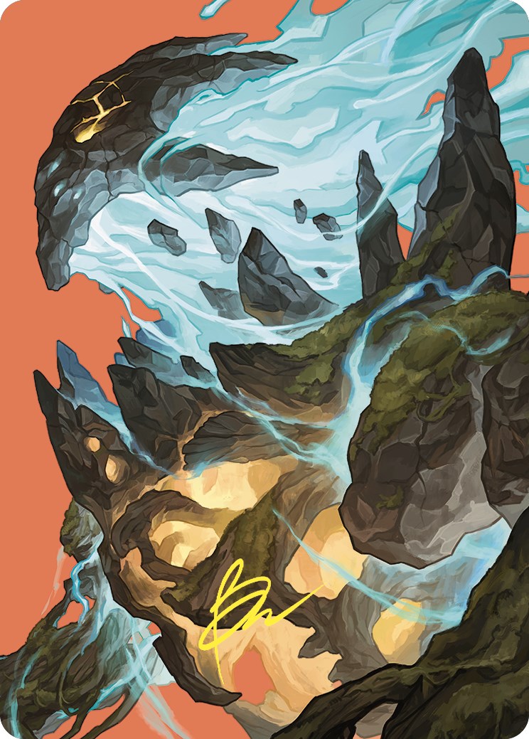 Maelstrom Wanderer Art Card (Gold-Stamped Signature) [Commander Masters Art Series] | Tabernacle Games