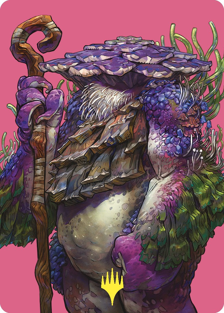Slimefoot, the Stowaway Art Card (Gold-Stamped) [Commander Masters Art Series] | Tabernacle Games