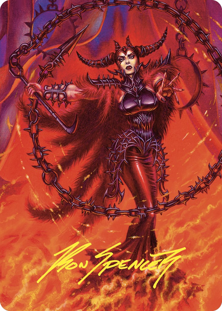 Deadly Rollick Art Card (Gold-Stamped Signature) [Commander Masters Art Series] | Tabernacle Games